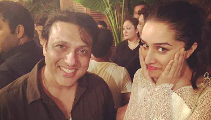 Shraddha Kapoor: #MyFaceWhen standing next to the one & only who DEFINES #Swag.Hes BACK!#Legend #HeroNo1 #KillDilPremiere #GOVINDA! - Twitter