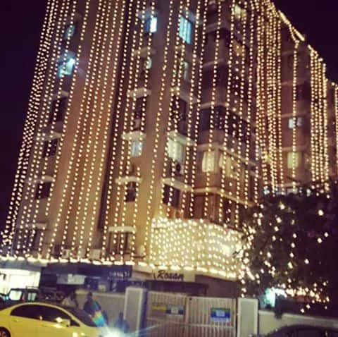 Salman Khan Decorates Entire Galaxy Apartment Building for Sister Arpita's Wedding. -twitter