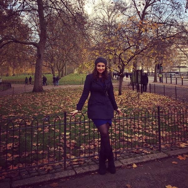 PARINEETI CHOPRA ‏:-Beautifulllll winter!! London  -twitter