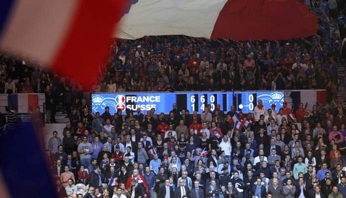 Davis Cup final attracts record crowd