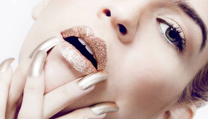 This season go metallic with your make up