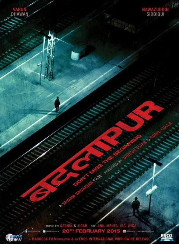 Huma Qureshi :-Here it is guys .. First teaser poster #Badlapur .. Trailer out on Dec 2nd -twitter