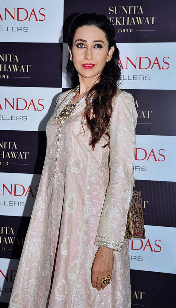 Bollywood actor Karishma Kapoor at an event in Mumbai.