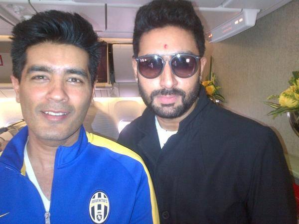 Manish Malhotra ‏:-Travelled with one of  my most favourite person in the film industry@juniorbachchan :-) - Twitter