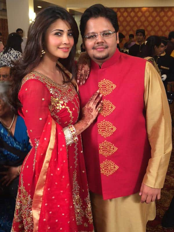 Daisy Shah ‏:- He is officially hitched... #babybrother #happyforhim -twitter