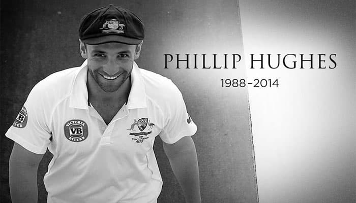 Skipper Michael Clarke celebrates Phil Hughes&#039; birthday