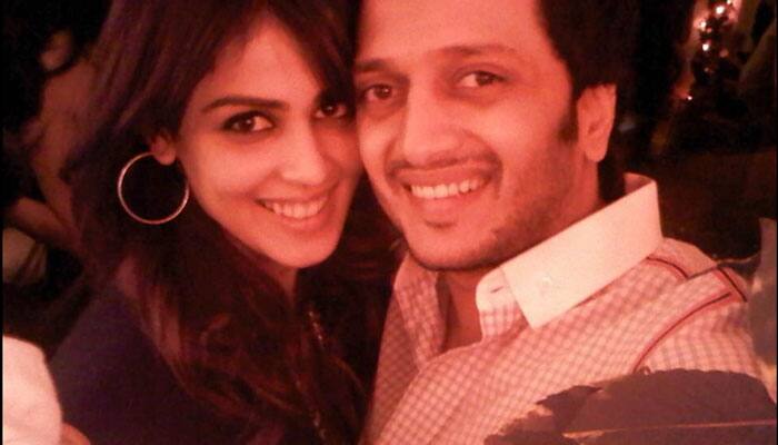 Junior most Deshmukh comes home with Riteish, Genelia!