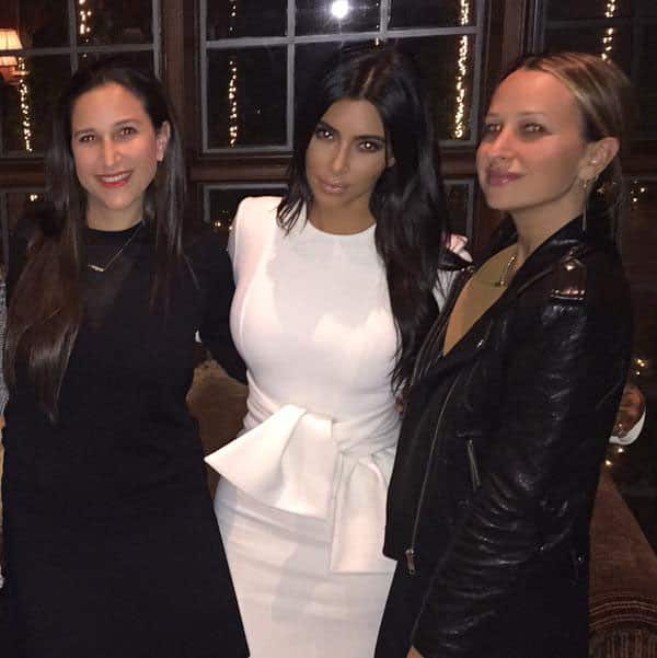 Kim Kardashian :- Sister sandwich @sjmeyer02 @jenneyerjewelry  -twitter
