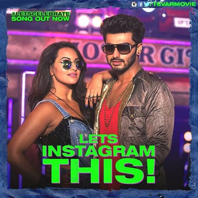 Sonakshi Sinha :- Lets instagram this moment moment moment! Radhika and her mood mechanic Pintoo aka arjunk26! -instagram