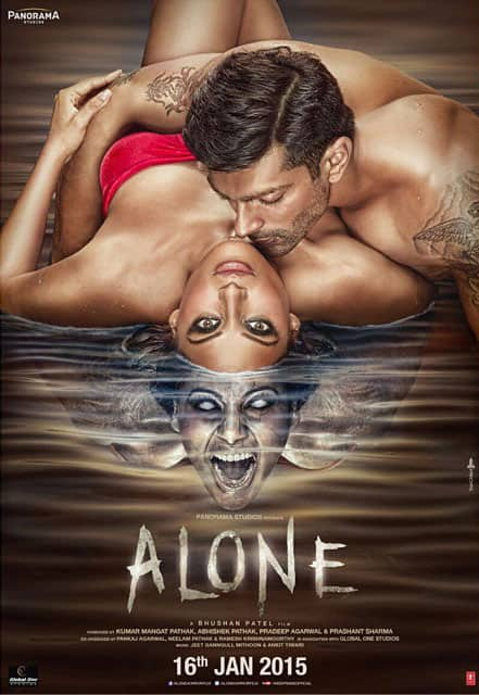 bipasha basu :- New poster of my film #Alone releasing 16th Jan 2015:) -instagram