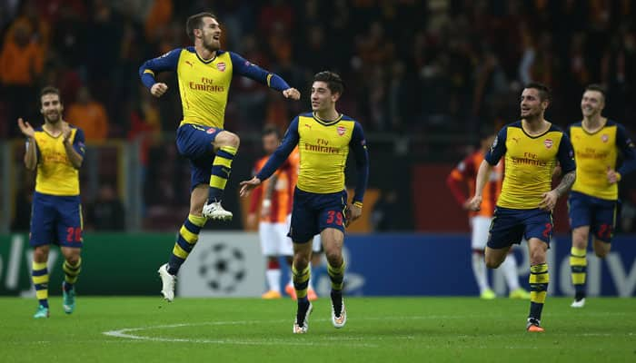 Aaron Ramsey rocket seals Arsenal win over Galatasaray | Football News | Zee News