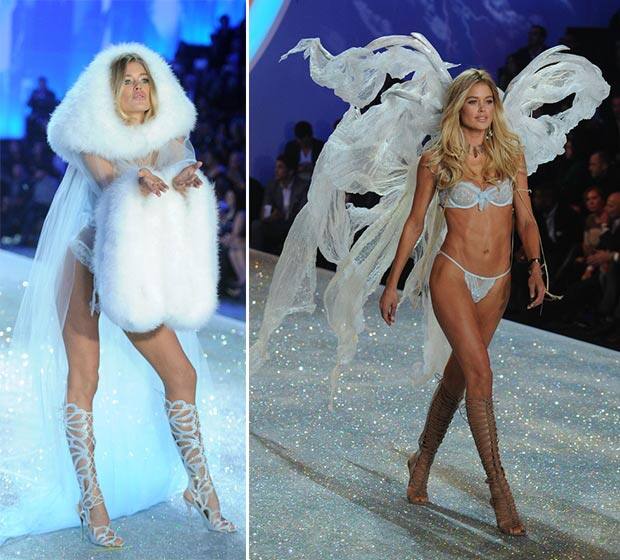 Victoria's Secret  fashion show :-  Doutzen Kroes -twitter