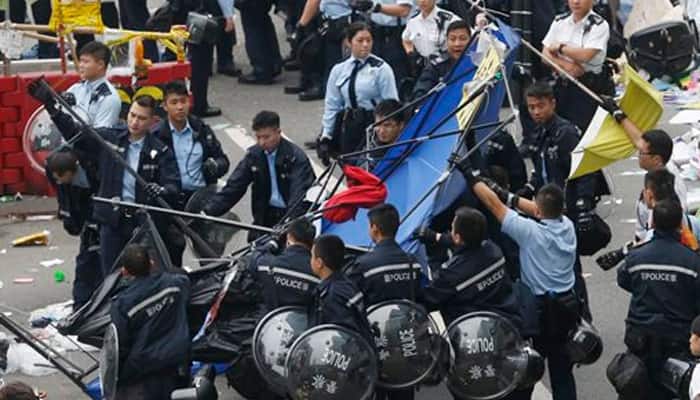Hong Kong protesters to rebuild `Lennon Wall`