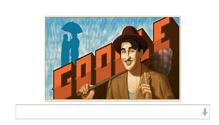 Google celebrates legendary Raj Kapoor&#039;s 90th birthday with a doodle