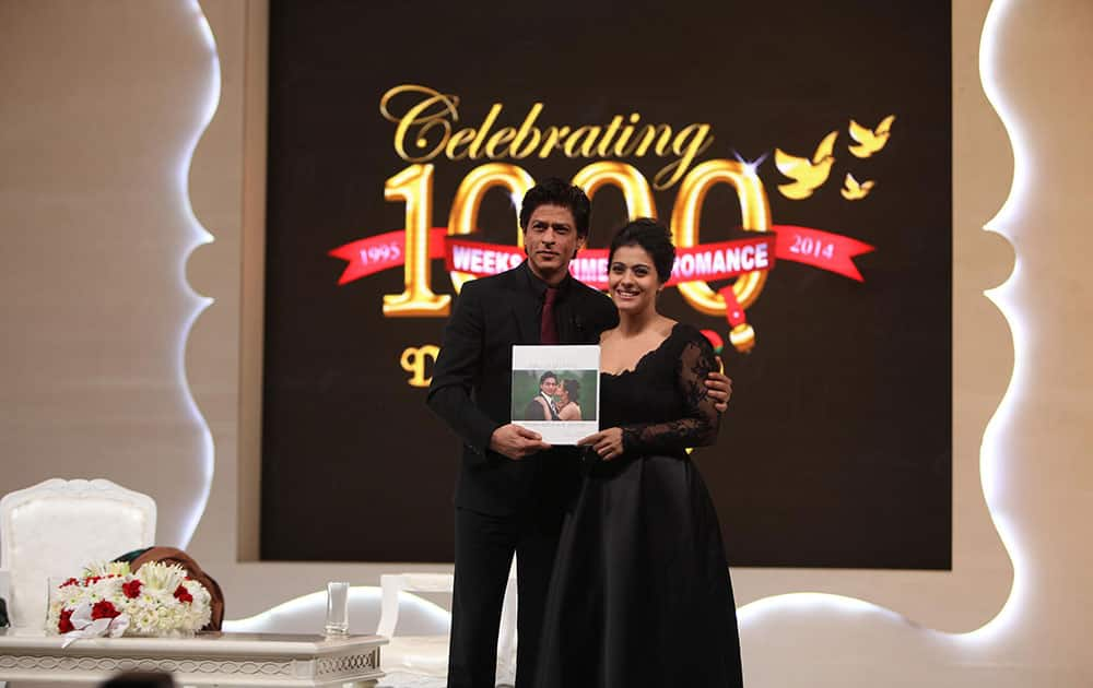 Shah Rukh Khan, Kajol celebrated 1000 weeks DDLJ