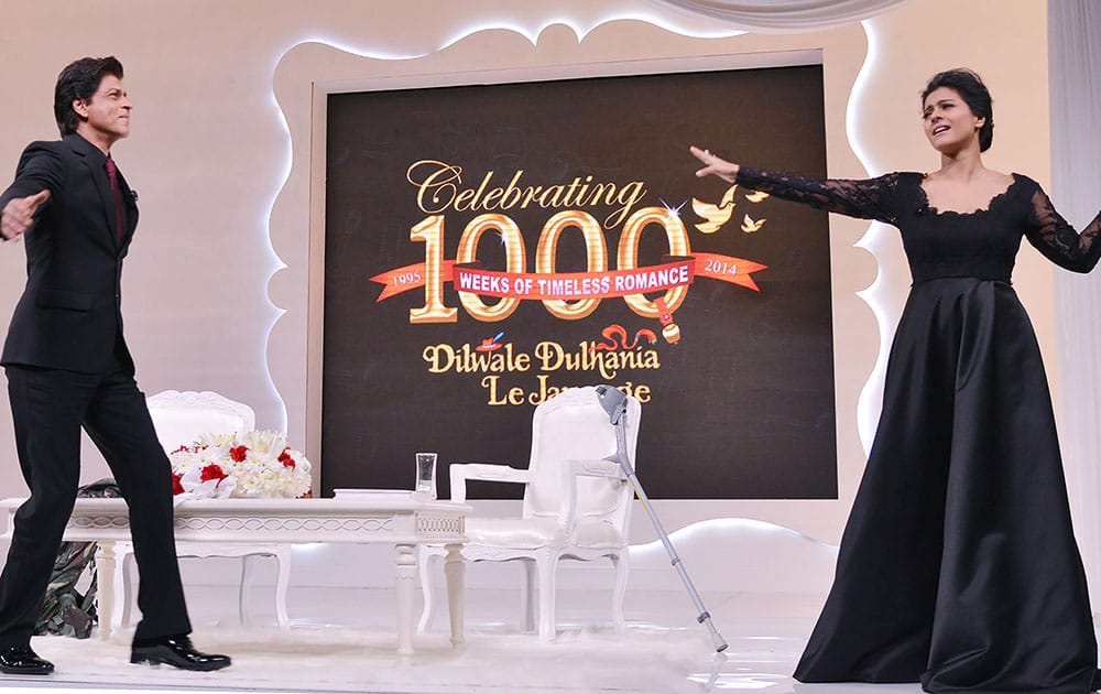 Shah Rukh Khan, Kajol celebrated 1000 weeks DDLJ