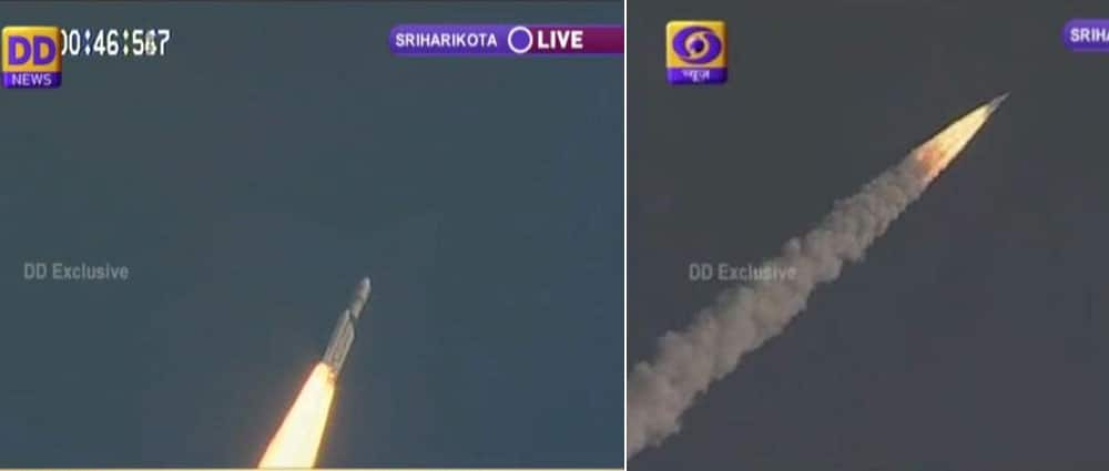 Rocket GSLV Mark III successfully launched -twitter