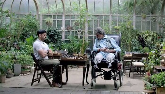 Watch: Farhan Akhtar, Amitabh Bachchan in &#039;Wazir&#039; teaser!