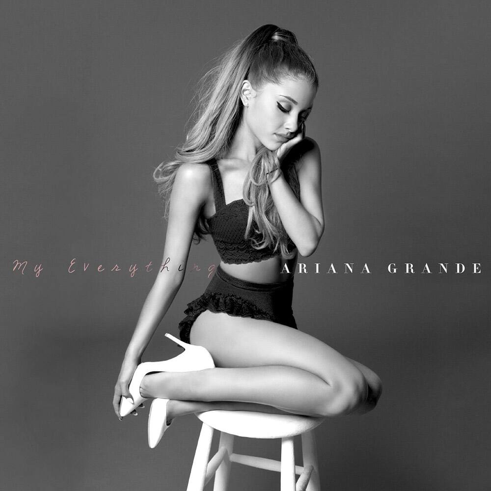 This CD cover image released by Republic shows 'My Everything,' by Ariana Grande. After an impressive debut album, Grande impresses again on her sophomore album, 'My Everything.'