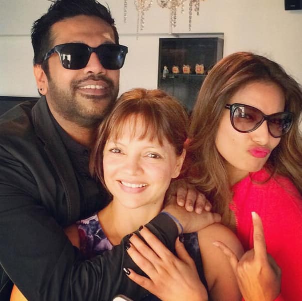 bipashabasu :- My life! @deannepanday and @rockystar100 ! Love you guys! - Instagram