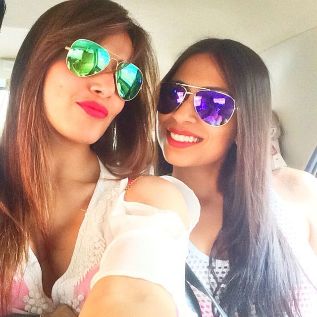 bipasha basu :- Our car DJ @ninjapinto ! -instagram