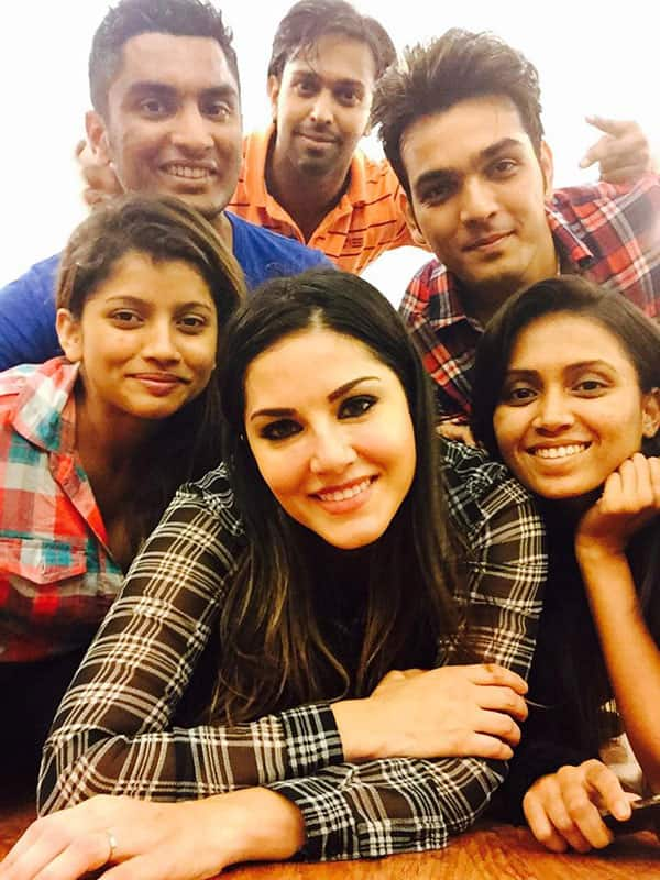 Sunny Leone ‏:- Last dance rehearsal for the year in studio!! Next stop will be the stage for NY2015 -twitter