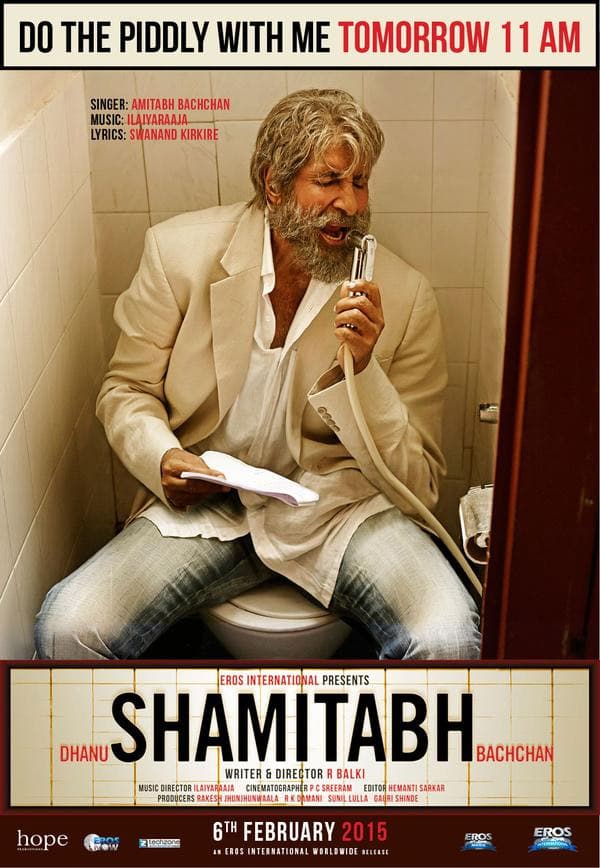 Amitabh Bachchan :- T 1722 - #Shamitabh  .. next teaser for the song coming in 2 hrs  ... or thereabouts !! I told you it was a teaser ..  - Twitter