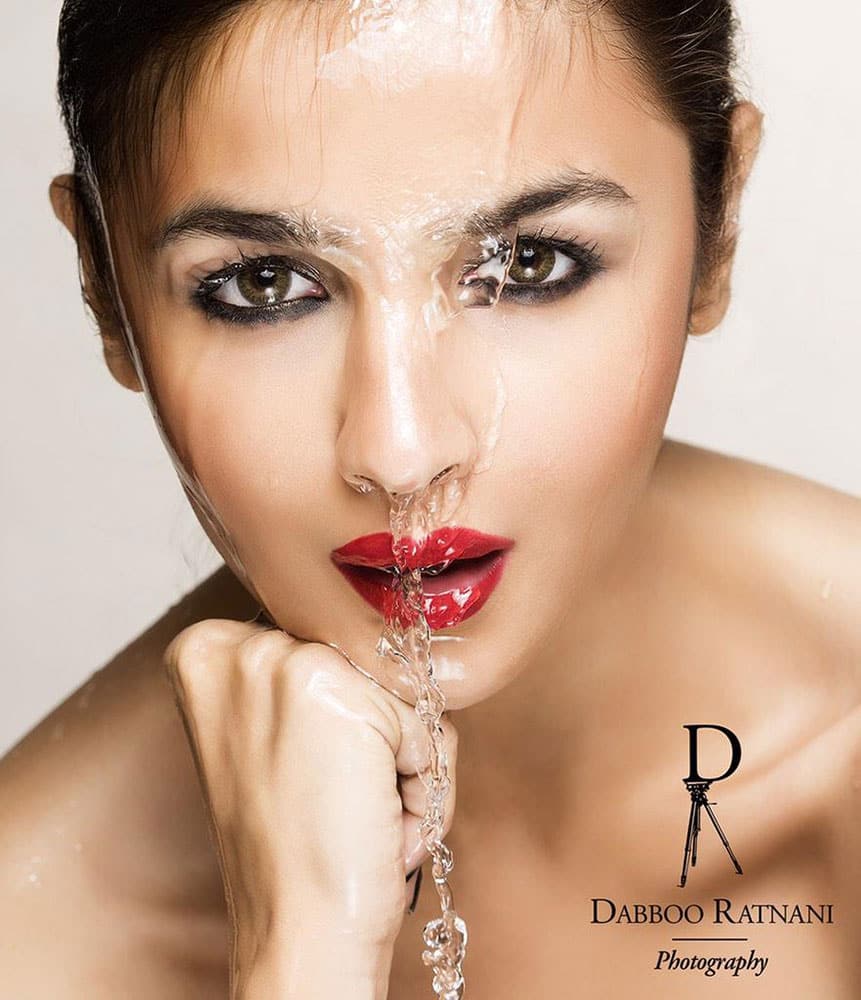 Alia Bhatt :- 3rd year and counting shot by the lovely @DabbooRatnani !!! Thank you dabooooo ;) #DabbooRatnani2015Calendar ! -twitter