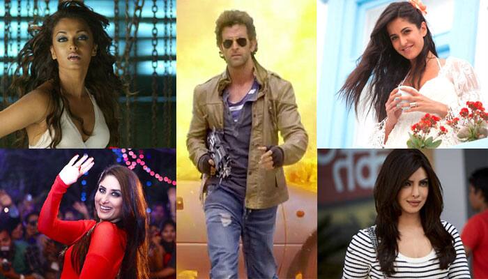 The Greek god of Indian cinema—Hrithik Roshan is blessed with a deadly combination of good looks and great body. We love to watch him on screen and the moment he comes on screen, it's his sheer presence which makes all the female fans go crazy with repeated sighs! On his birthday, let's take a look at some of the actresses, Hrithik looks best with on screen:
