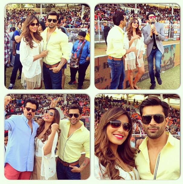 bipashabasu :- #Alone integration at #CCL! Go Veer Marathis and Mumbai Heroes ! Woohoo! - Instagram