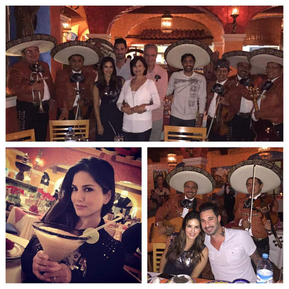 Sunny Leone holidays with family in Mexico -twitter