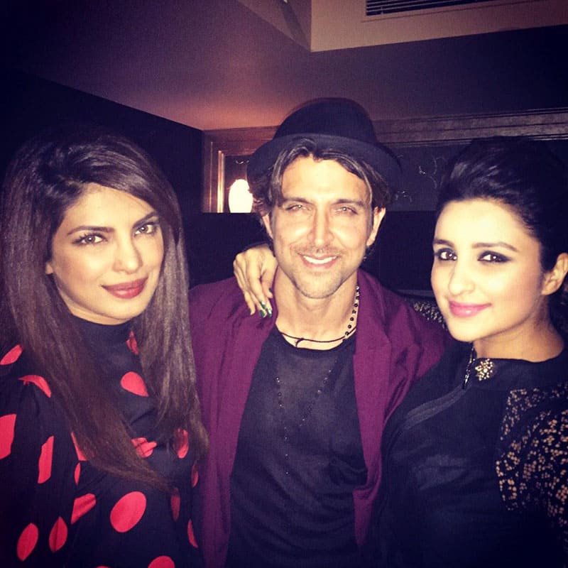 Parineeti Chopra ‏:- What a happyy party last night!! @iHrithik is one of the sweetest people and hosts :) -twitter