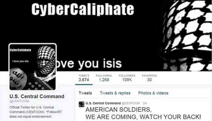US military command says no classified info leaked in pro-ISIS hacking attack