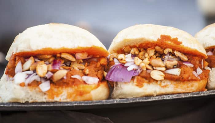 Dabeli or double roti is another food item with Pav as one of the main features. Spices of various kinds are added to mashed vegetables and cooked until a thick paste is formed. This is sandwiched between the two halves of a pav and garnished with roasted peanuts.
(Pic courtesy: Thinkstock Photos)