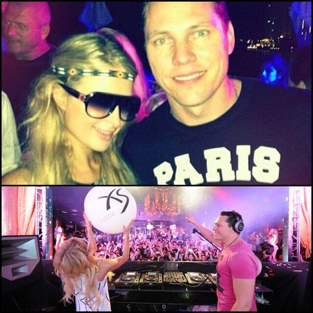 Happy Birthday @Tiesto! Keep #Killingit & living the #ClubLife! Love always Paris. - instagram @parishilton