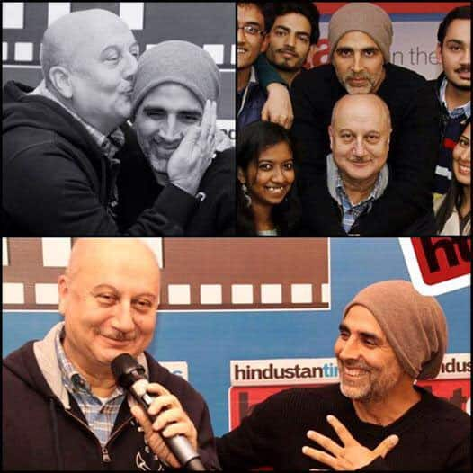 BABY promotions in Delhi.:) - twitter @anupampkher