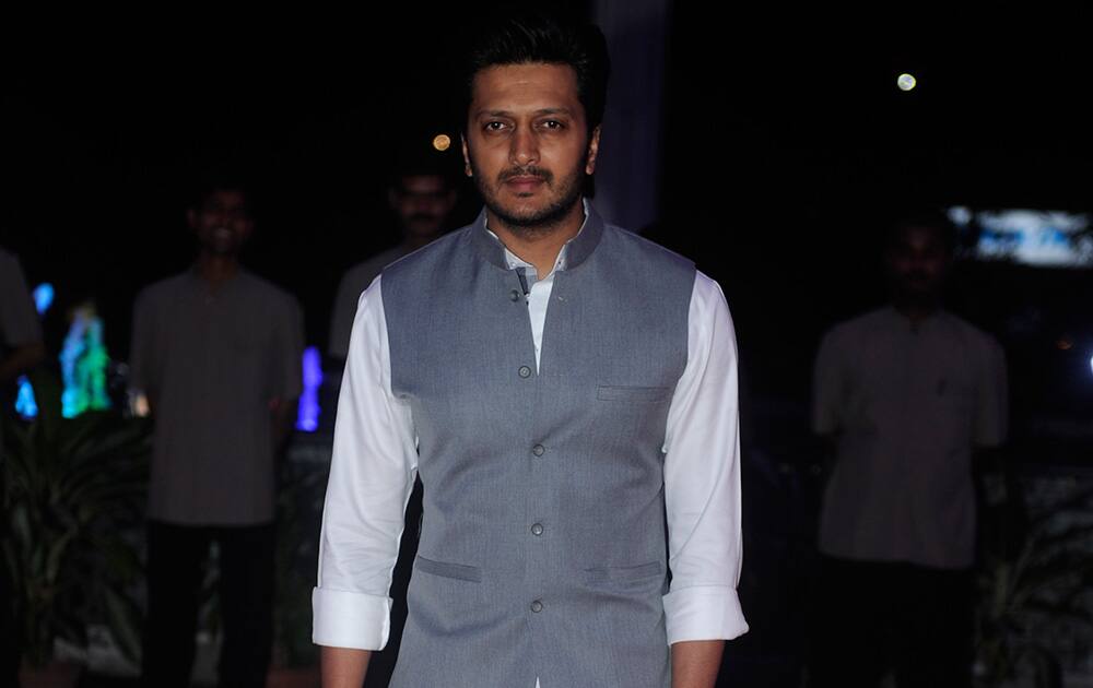 Ritesh Deshmukh during the wedding reception of Kush and Taruna Agarwal at Sahara Star in Mumbai. DNA