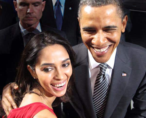 Mallika Sherawat :- Welcome President Obama:)#Obamavisit -twitter