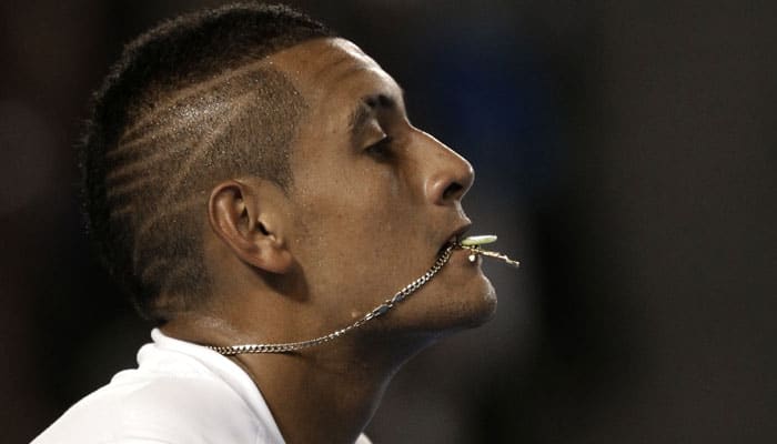 Oz Open: Nick Kyrgios bows out with good memories and another broken racquet