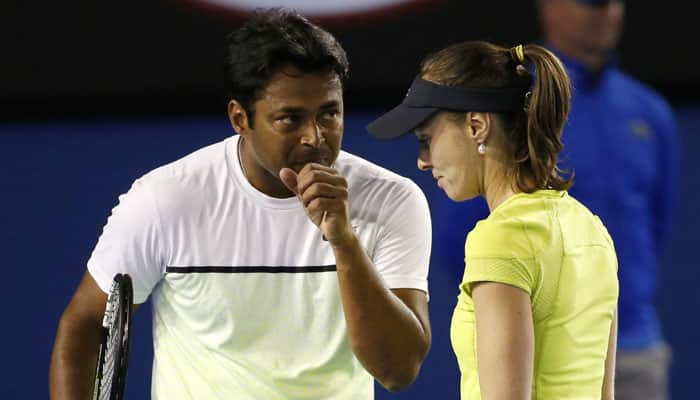 Sania-Soares, Paes-Hingis reach Australian Open semi-finals