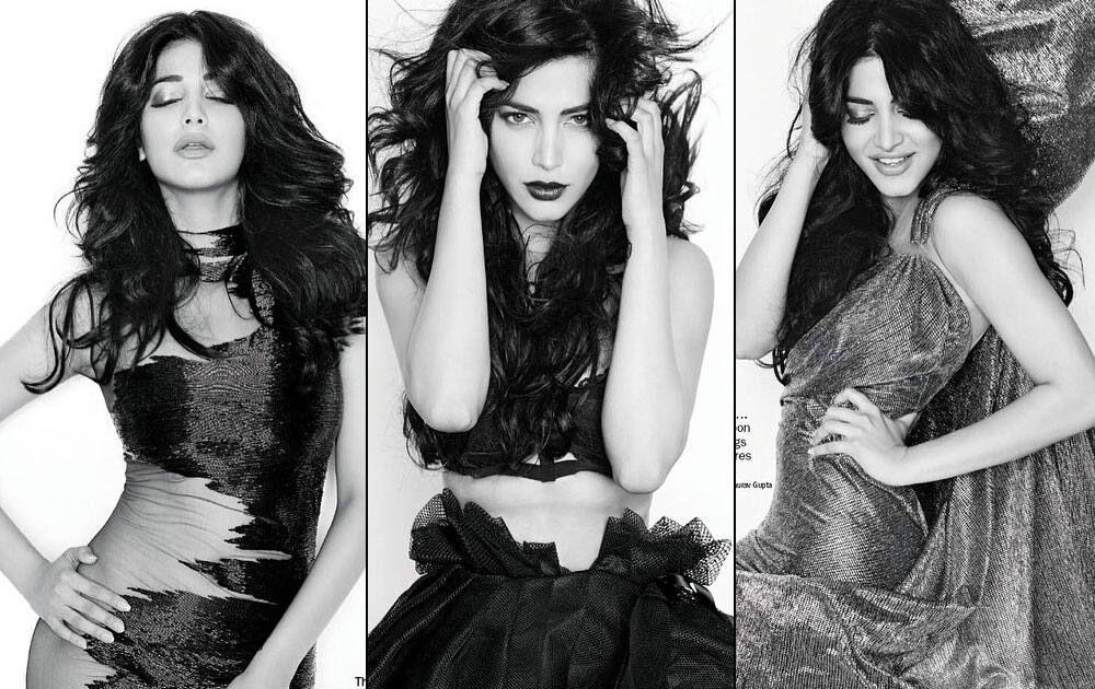 shruti haasan in the latest Filmfare. -instagram