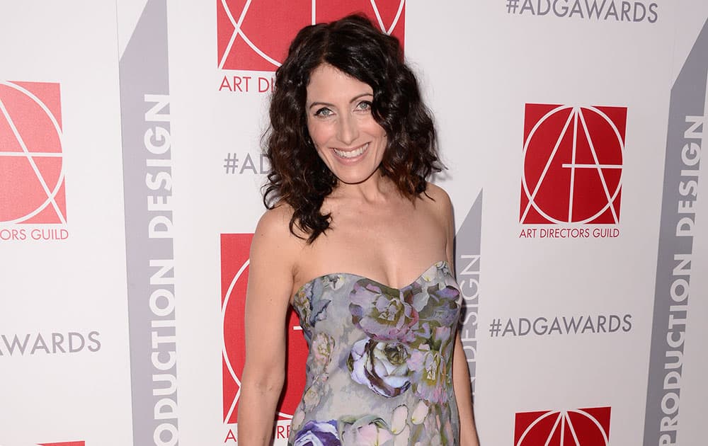 Actress Lisa Edelstein attends the 19th Annual Art Directors Guild Excellence in Production Design Awards in Beverly Hills, Calif.