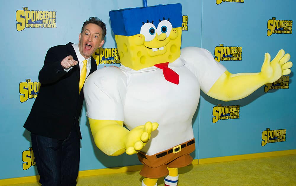 Tom Kenny attends the world premiere of 