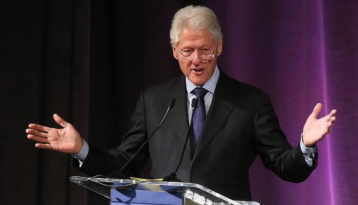 Bill Clinton makes surprise appearance at Leonardo DiCaprio&#039;s film