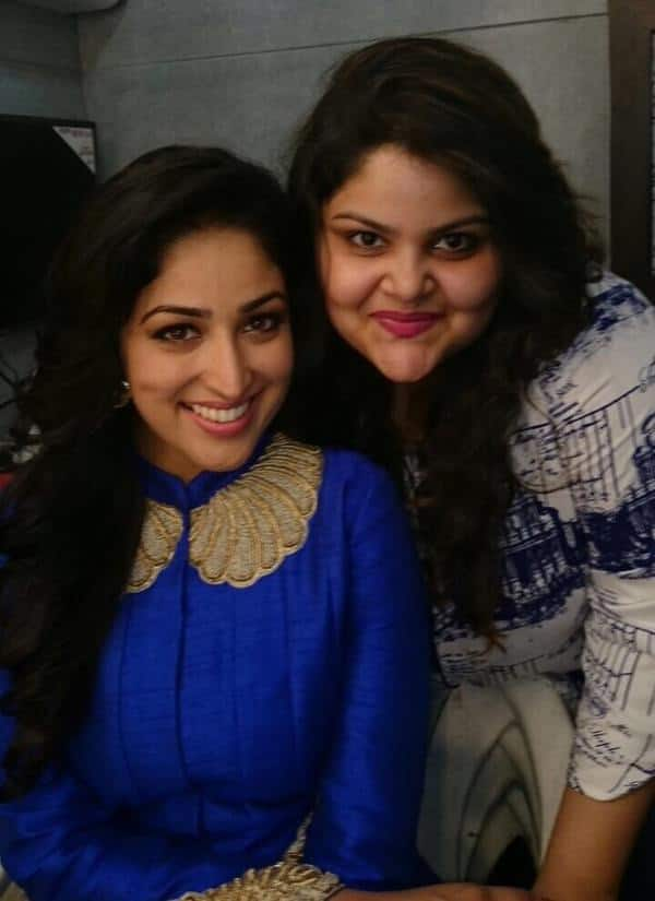 Yami Gautam ‏: Thank u lovely @shraddhastyles for the beautiful make up and hair, as always :) #badlapurpromotions #LilChamps -twitter