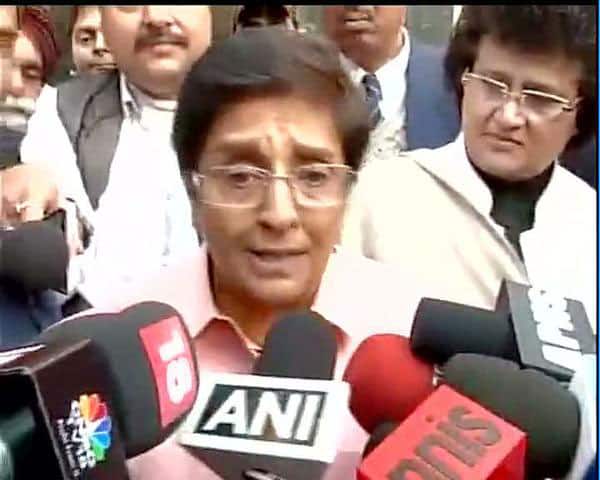 Kiran Bedi,BJP CM candidate : It is a historic day,ppl will decide what kind of Delhi they want,appeal all to vote -twitter