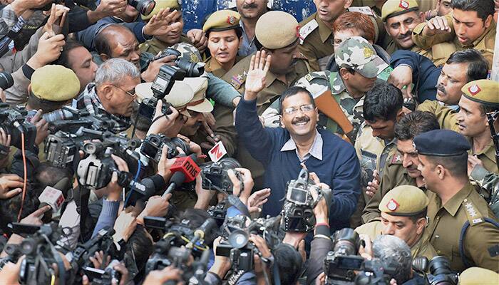 Exit poll predictions crown Kejriwal as Delhi CM, put BJP second, humiliation for Congress​