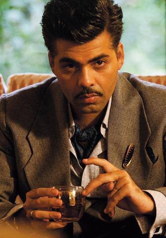 Karan Johar :- The villain in @anuragkashyap72 's #BombayVelvet... Kaizad Khambatta essayed by yours truly!!! -twitter