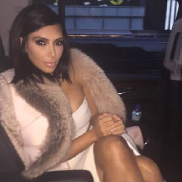 Kim Kardashian West ‏: On our way to our @kbeautyhair launch party!!! - Twitter 