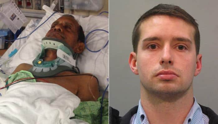 US cop who assaulted Indian grandfather arrested; FBI to probe incident